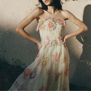 Doen Aurelie Dress XS in Sweet Gardenia